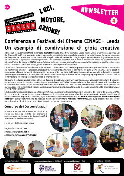 cinage newsletter 4 it